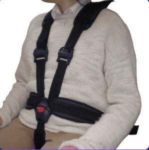 Passenger safety seatbelt inside a WAVEasy vehicle
